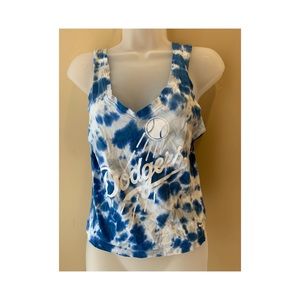PINK Victoria’s Secret MLB Dodger’s top. Size XS.